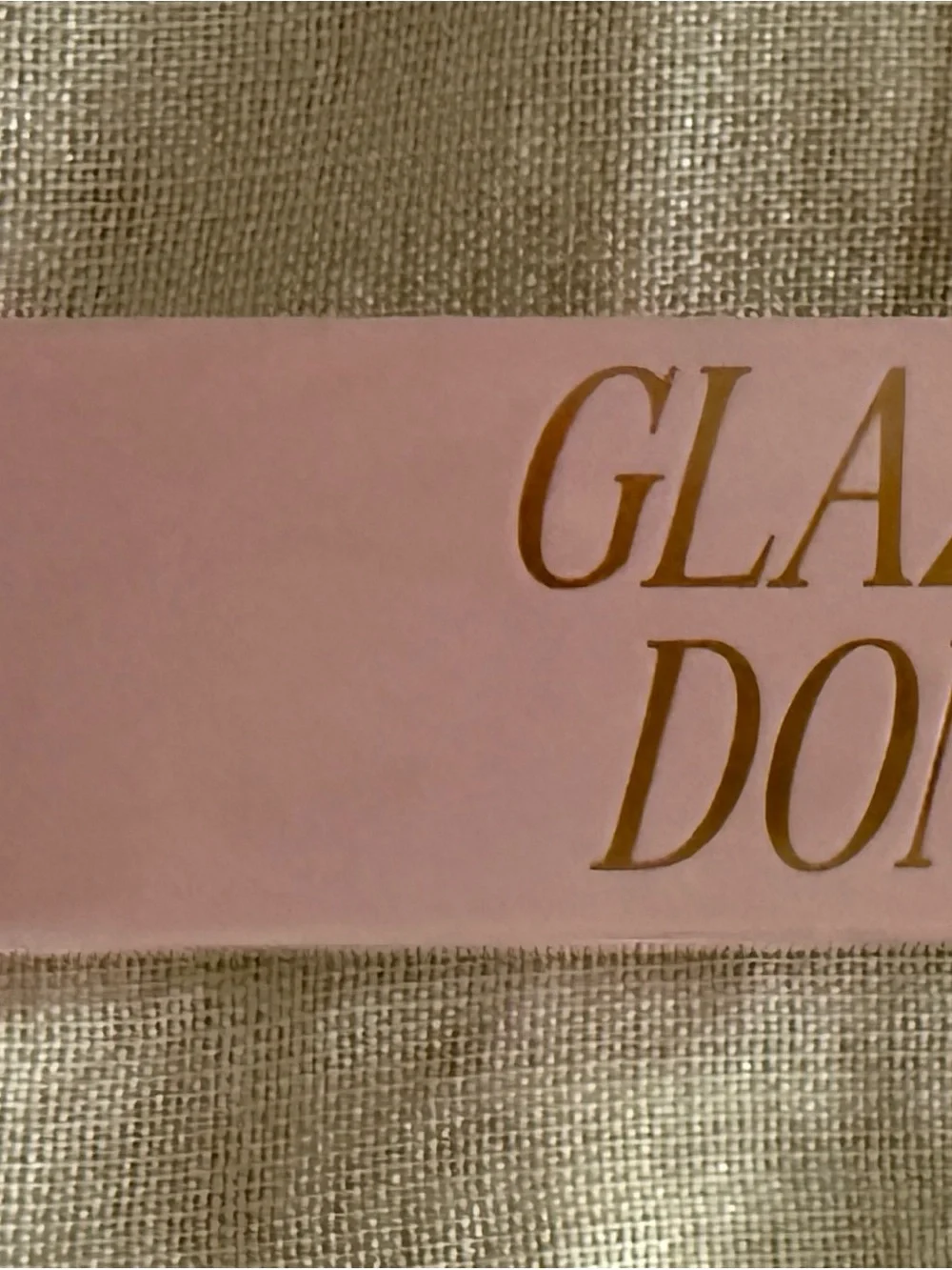 Truly Glazed Donut Hydrating Lip Gloss Mauve Pink 0.44 oz NIB Semi-Sheer